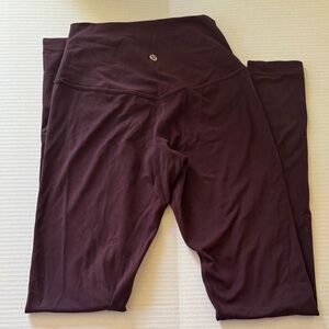 Lululemon Align High-Rise Leggings in Deep Plum